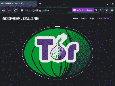 Cover Image We have TOR support, and you can too!